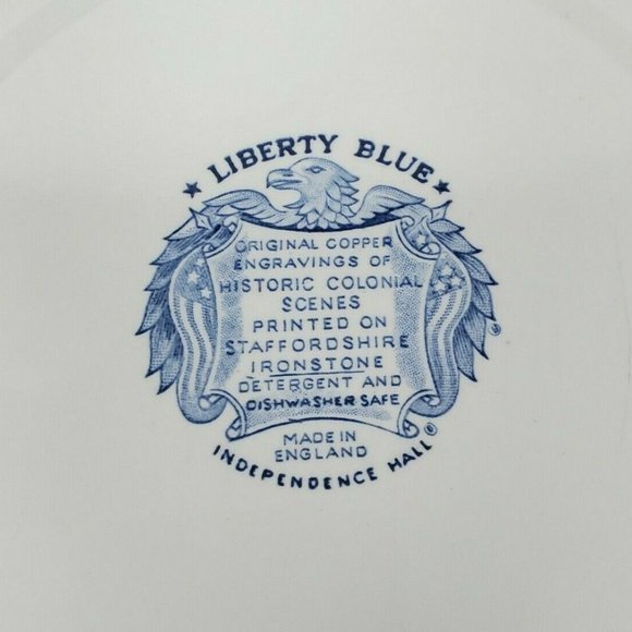 Liberty Blue Original Independence Hall Plate - Picture 7 of 11